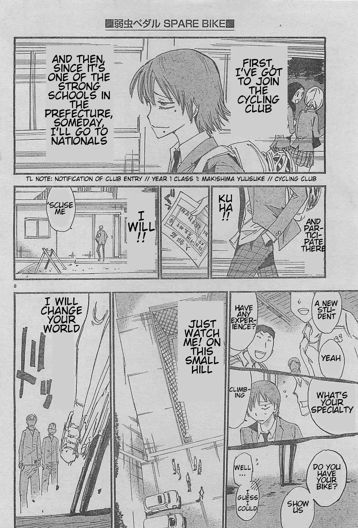 Yowamushi Pedal Chapter 3.001 15